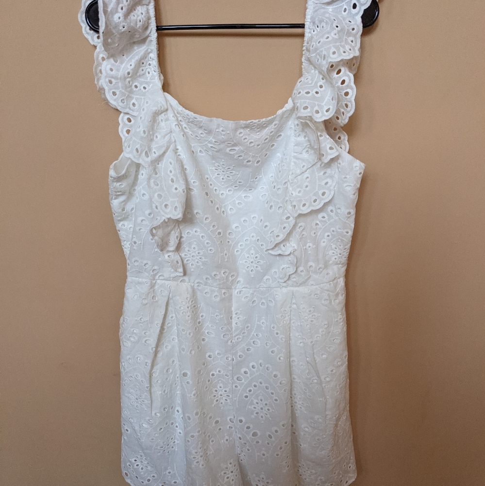 Vici White Romper